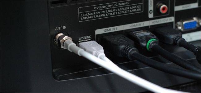 Kabel zum Anschluss eines Fernsehers