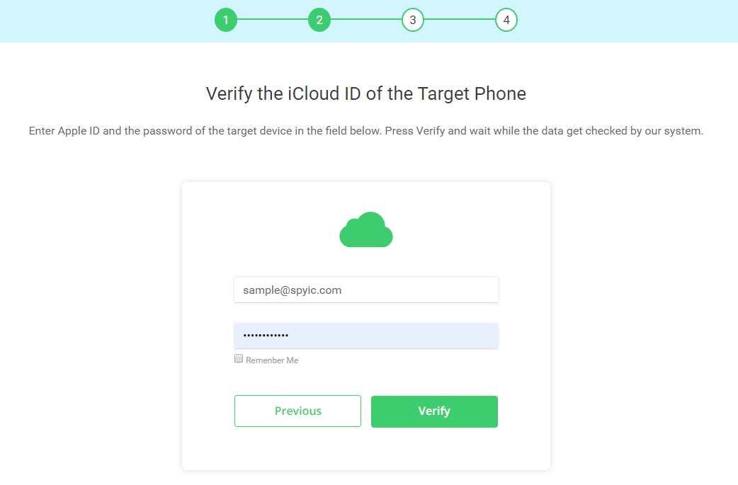Überprüfen Sie Ihre iCloud-ID