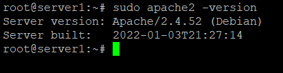 Überprüfen Sie die installierte Version von Apache2