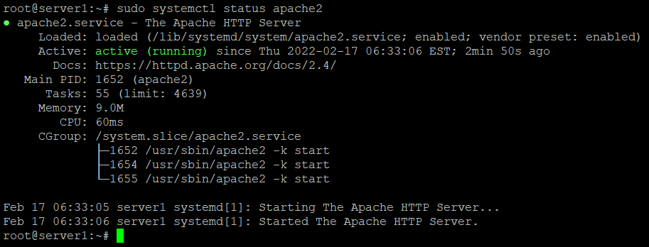 Apache-Serverstatus