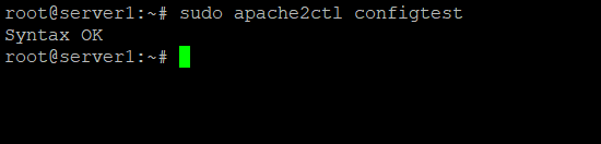 Apache-Konfigurationstest