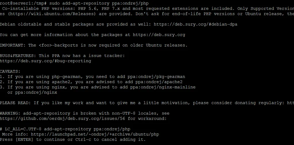 So installieren Sie PHP 5.6, PHP 8.0 und PHP 8.1 auf Ubuntu 20.04 LTS