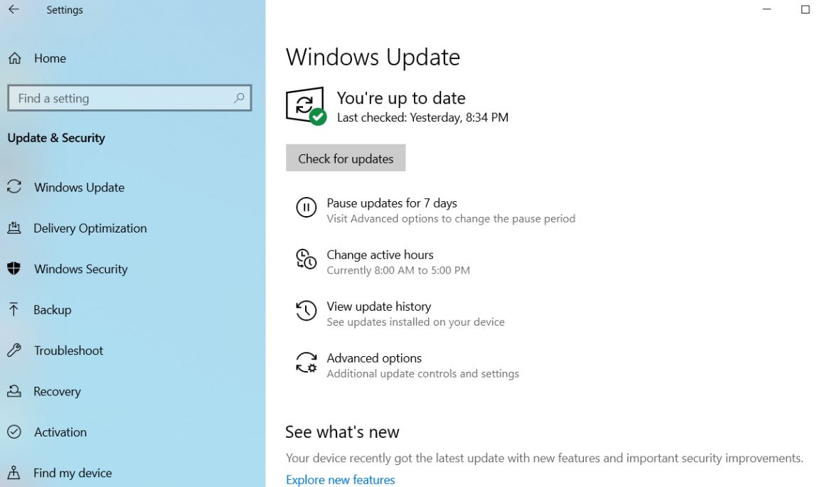 Bereiten Sie Ihren PC auf das Windows 10. Oktober 2020 Update Version 20H2 vor