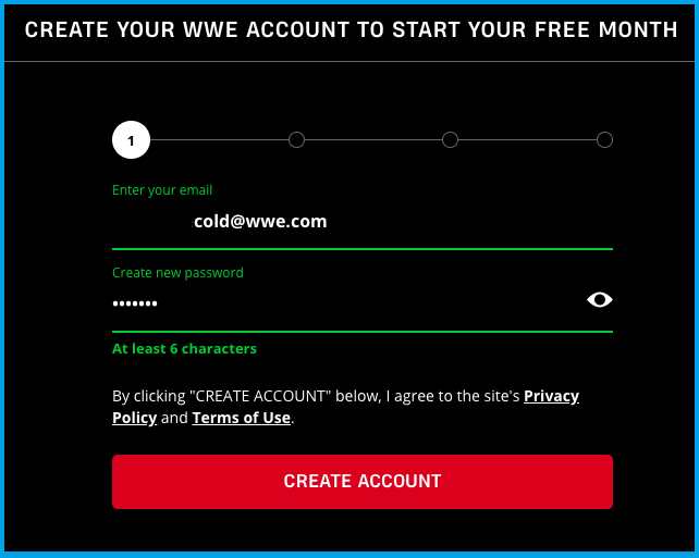 Kostenlose WWE-Netzwerkkonten mit kostenloser Testversion