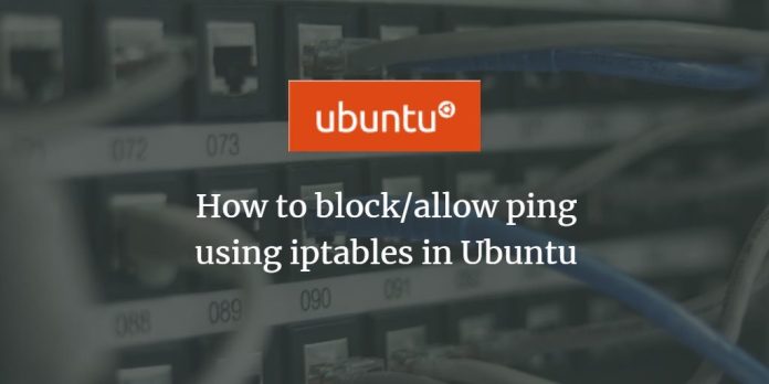 Ubuntu 阻止 ping