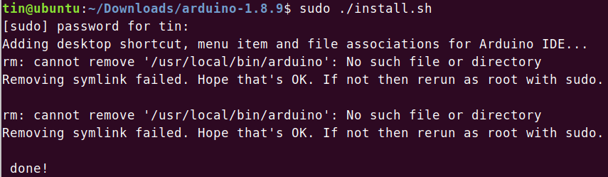 Starten Sie das Arduino IDE-Installationsprogramm