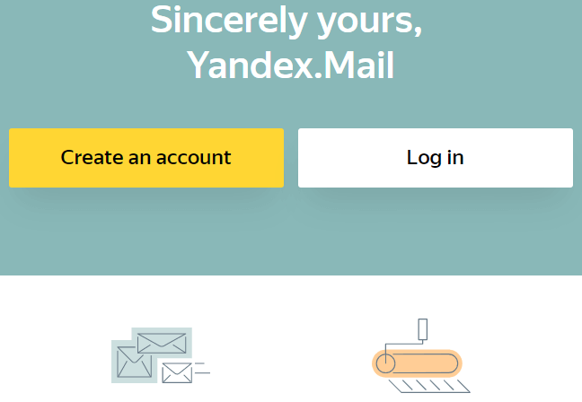 Yandex-Eintrag
