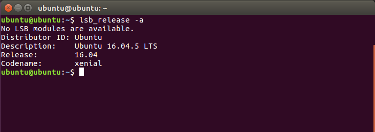 Ubuntu lsb_release-Befehl