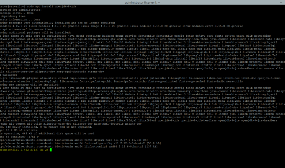 Telepítse az OpenJDK-t Ubuntu Linuxra
