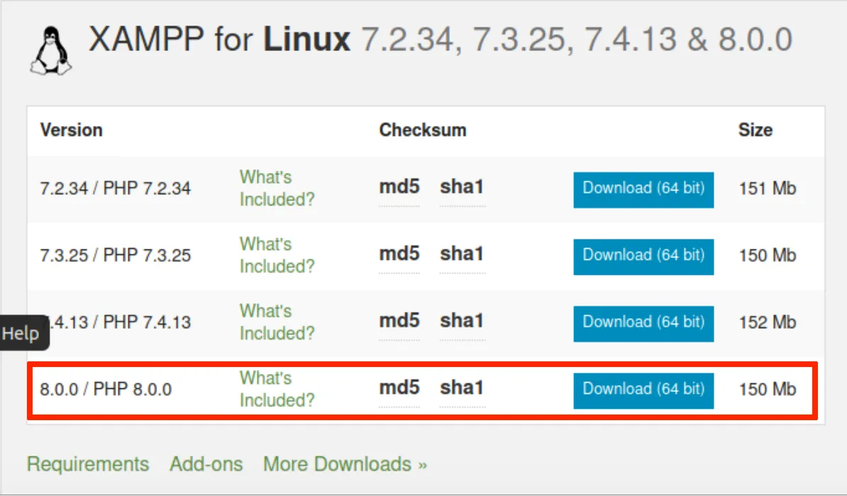 So installieren Sie XAMPP auf Ihrem Ubuntu 20.04 LTS-System