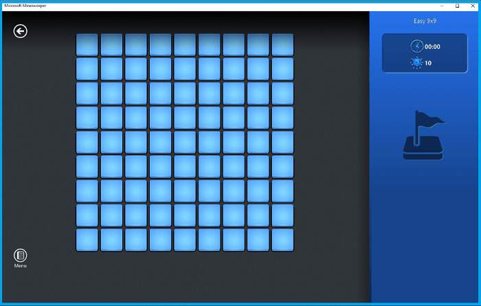 Minesweeper-Spiel unter Windows