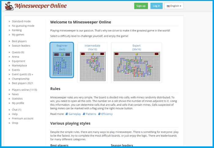 Wie man Minesweeper online spielt
