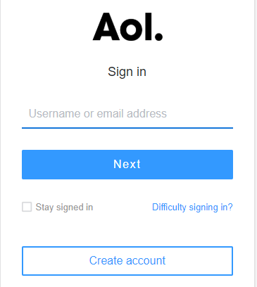AOL-Eintrag