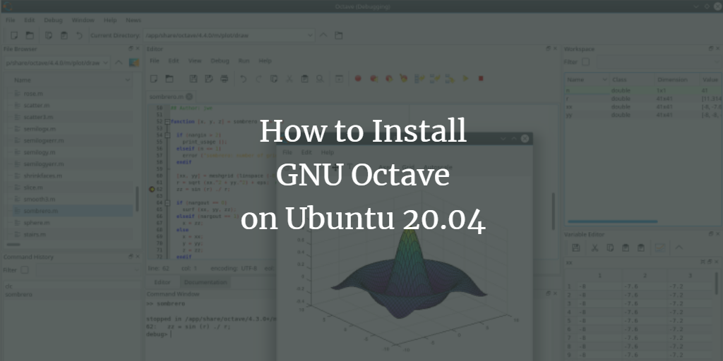 So installieren Sie GNU Octave auf Ubuntu 20.04 Installation von GNU Octave über den Software-Manager auf Ubuntu 20.04 Installieren Sie GNU Octave mit Snap Store