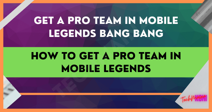 Como obter uma equipe profissional em Mobile Legends