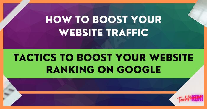 提高您的網站在 Google 上的排名的策略
