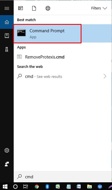Entfernen Sie das Windows 10-Wasserzeichen, wenn CMD aktiviert ist