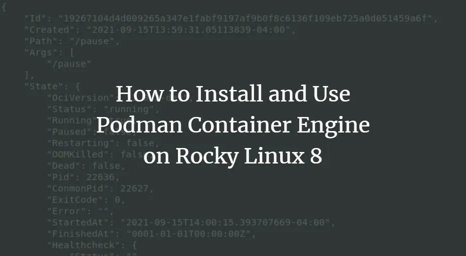 Podman Container Engine