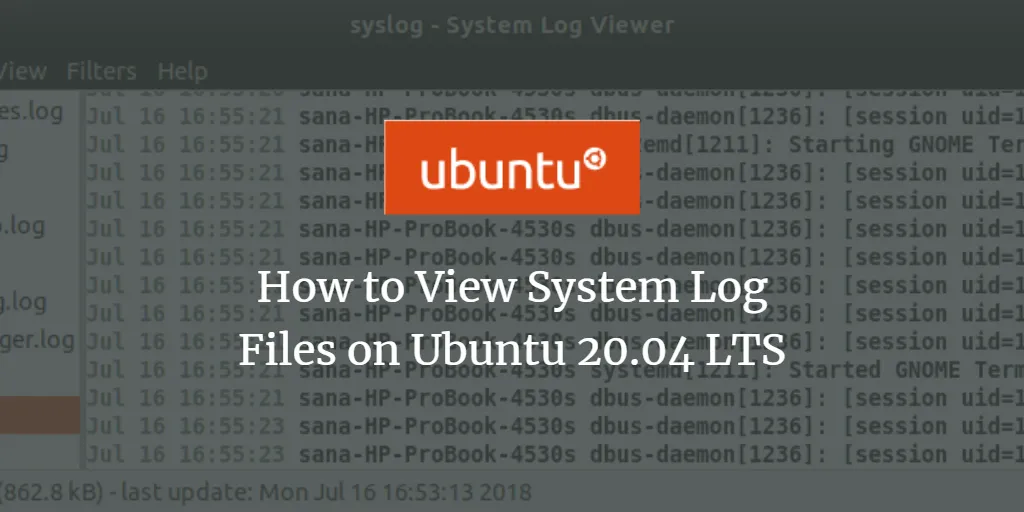 So zeigen Sie Systemprotokolldateien unter Ubuntu 20.04 LTS an