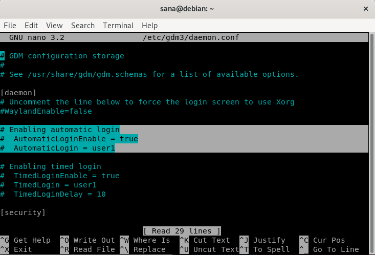 So aktivieren/deaktivieren Sie die automatische Anmeldung in Debian 10 Aktivieren/Deaktivieren der automatischen Anmeldung über die GUI