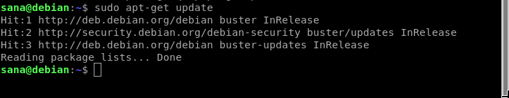 Aktualisieren Sie Ihre Debian-Paket-Repositories