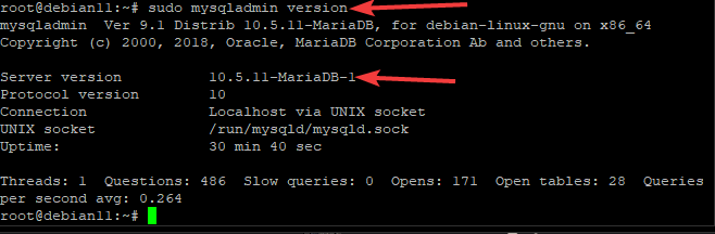 MariaDB-Version