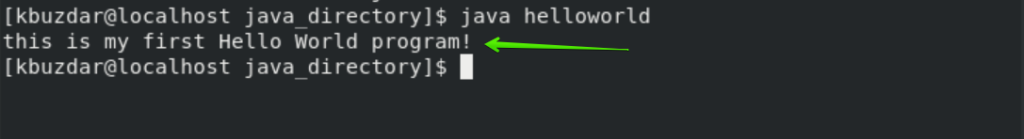 Starten Sie die Java-Anwendung