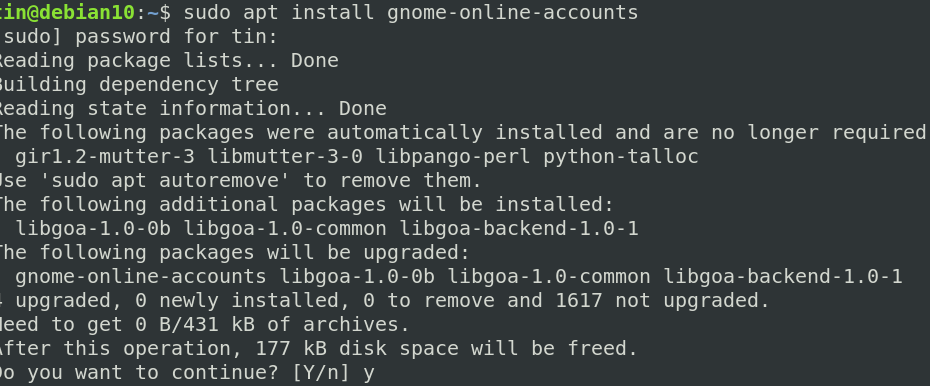 Zugriff auf Google Drive unter Debian 10