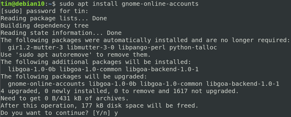 Zugriff auf Google Drive unter Debian 10