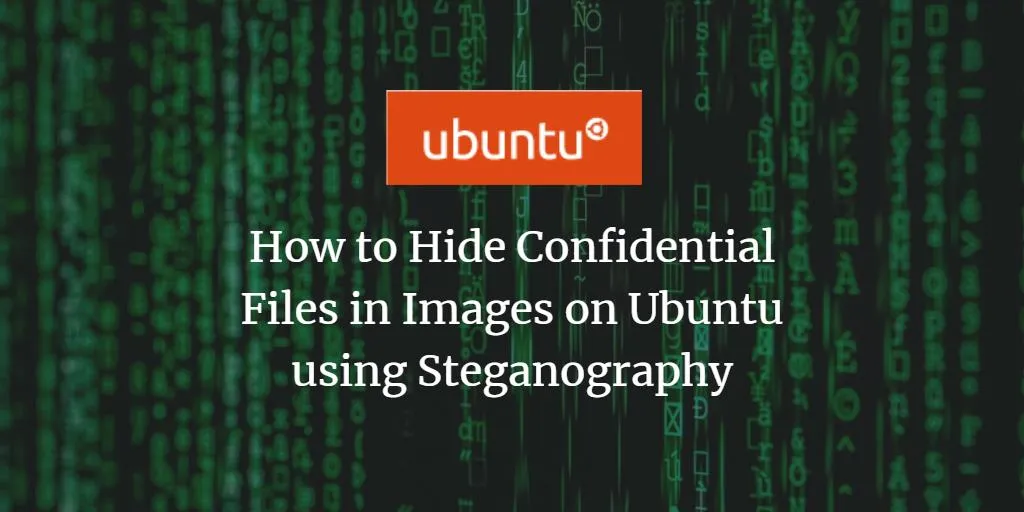 So verstecken Sie vertrauliche Dateien in Bildern auf Ubuntu mit Steganographie