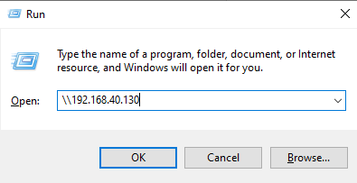 Stellen Sie von Windows aus eine Verbindung zum Linux-Dateiserver her