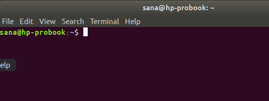 Avaa Ubuntu-pääte