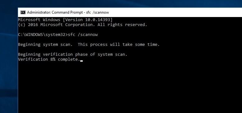 Systemdatei-Überprüfungsprogramm Windows 10