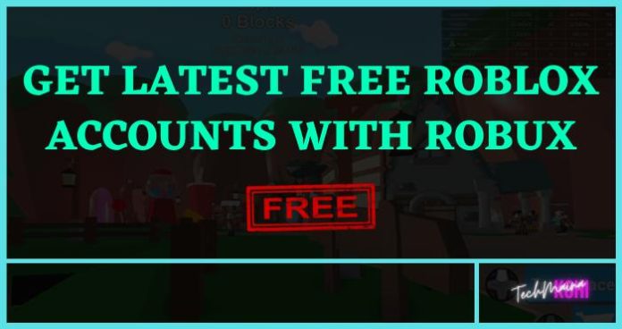 Holen Sie sich mit Robux die neuesten kostenlosen Roblox-Konten