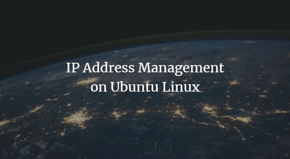 Ubuntu IP-adresshantering