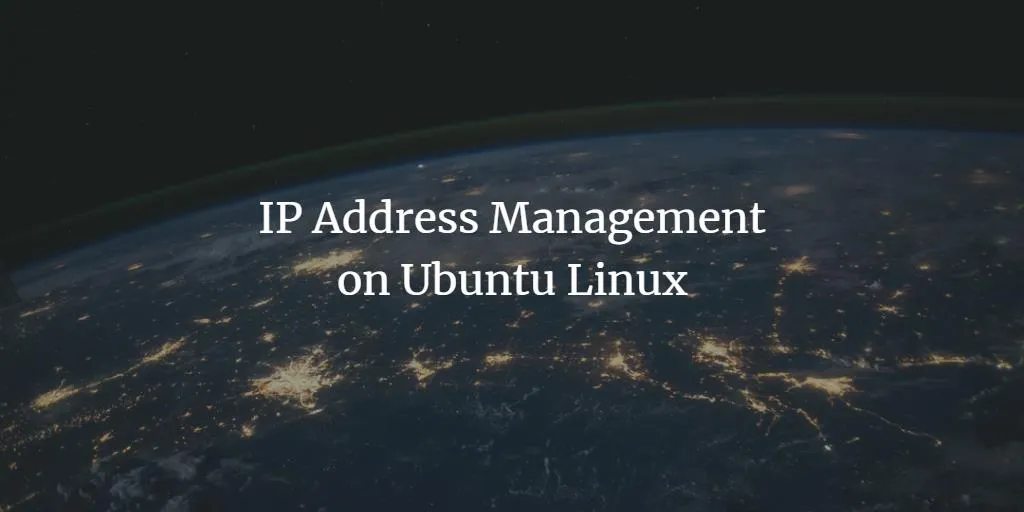 IP-Adressverwaltung auf Ubuntu