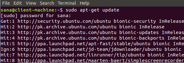 Updates für Ubuntu installieren
