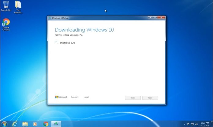 So aktualisieren Sie kostenlos auf Windows 10 2022 (insbesondere von Windows 7)