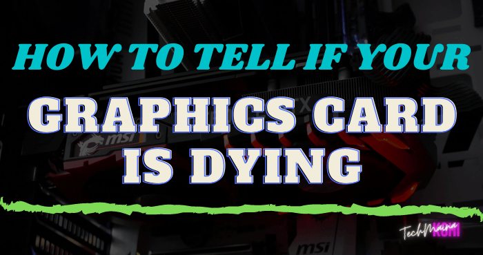 Come sapere se la tua scheda grafica sta morendo