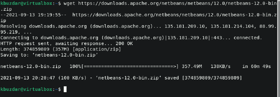 So installieren Sie NetBeans IDE unter Debian 11