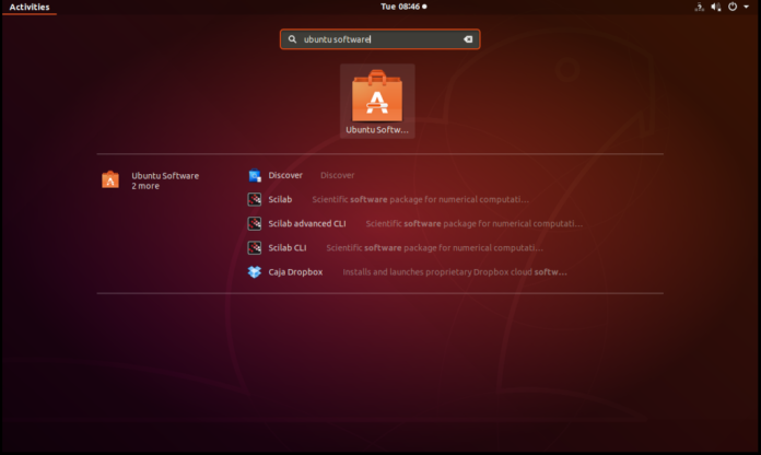 Ubuntu-Softwaresuche