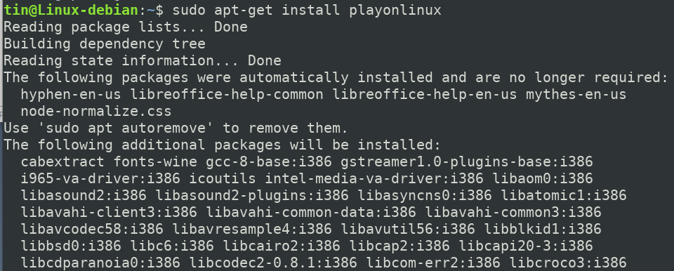 Installieren Sie PlayOnLinux