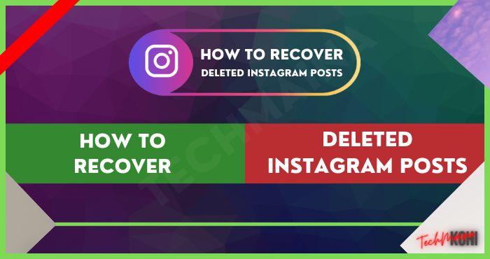 Jak obnovit smazané příspěvky na Instagramu