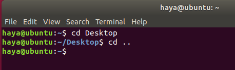 Ubuntu cd-Befehl