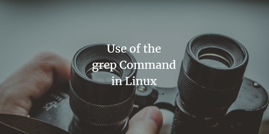 Verwendung des grep-Befehls unter Linux