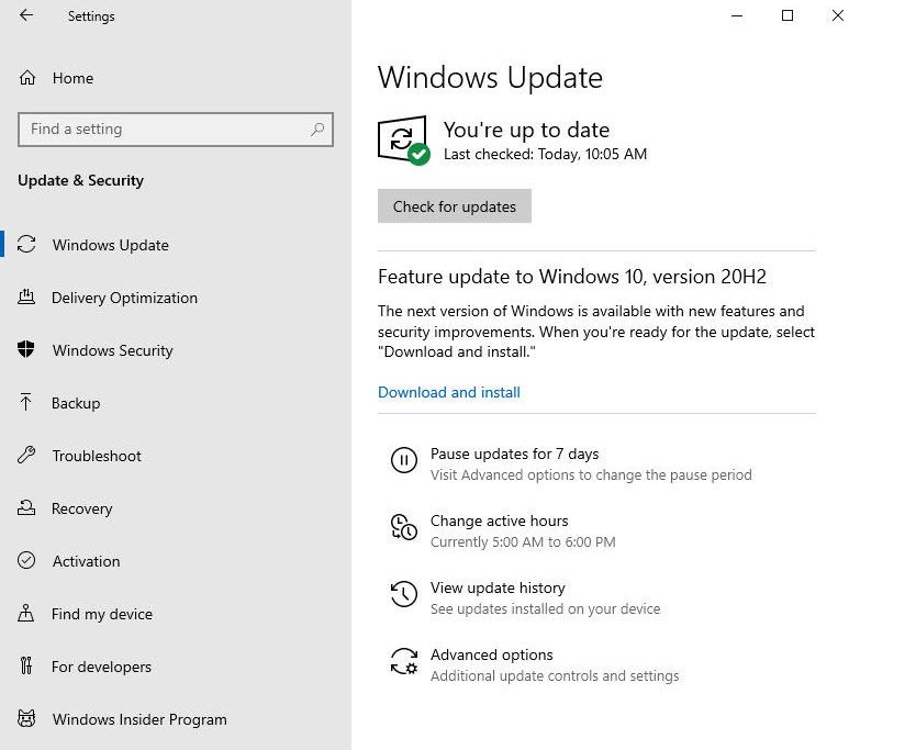 Windows 10 Version 20H2, Oktober 2020 Update veröffentlicht Hier, wie Sie es jetzt bekommen!