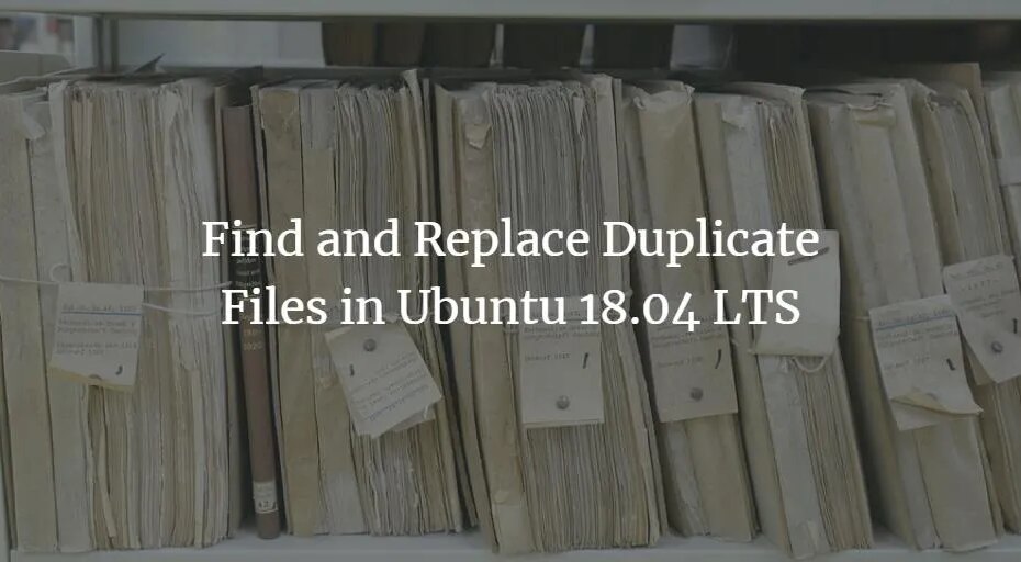 Найти и удалить дубликаты файлов в Ubuntu