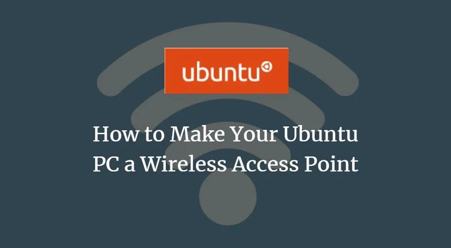 Ubuntu Wi-Fi 熱點