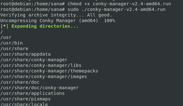 Installieren Sie das Debian Conky Manager-Paket