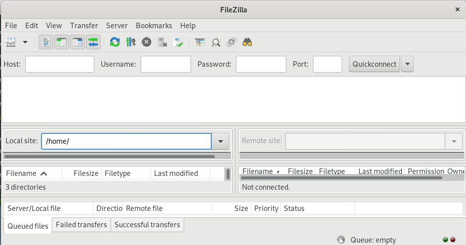 Testen Sie Ihre FTP-Verbindung mit FileZilla